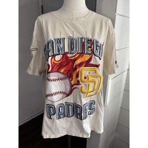 San Diego Padres Shirt Womens Large White MLB Baseball Pro Standard Graphic Tee